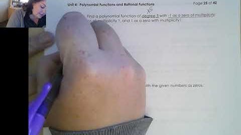 4.4: Theorems about Zeros of Polynomial Functions