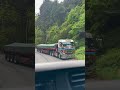 岩手県沿岸の難所 国道45号線小本#酷道 #トレーラー #クオンGW