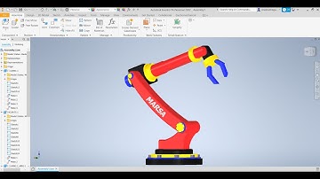 Autodesk Inventor Designing | Inventor | Industrial Robot 3D Model
