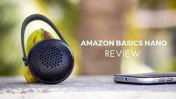 Amazon Basics Nano Bluetooth Speaker Review - Too Basic?!?