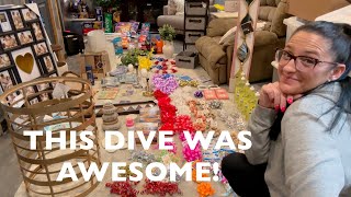 DUMPSTER DIVIN// HUGE HOME DECOR SCORE & A MASSIVE DONATION!