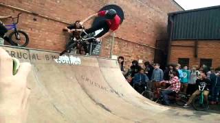 2012 crucial bmx easter jam team demos