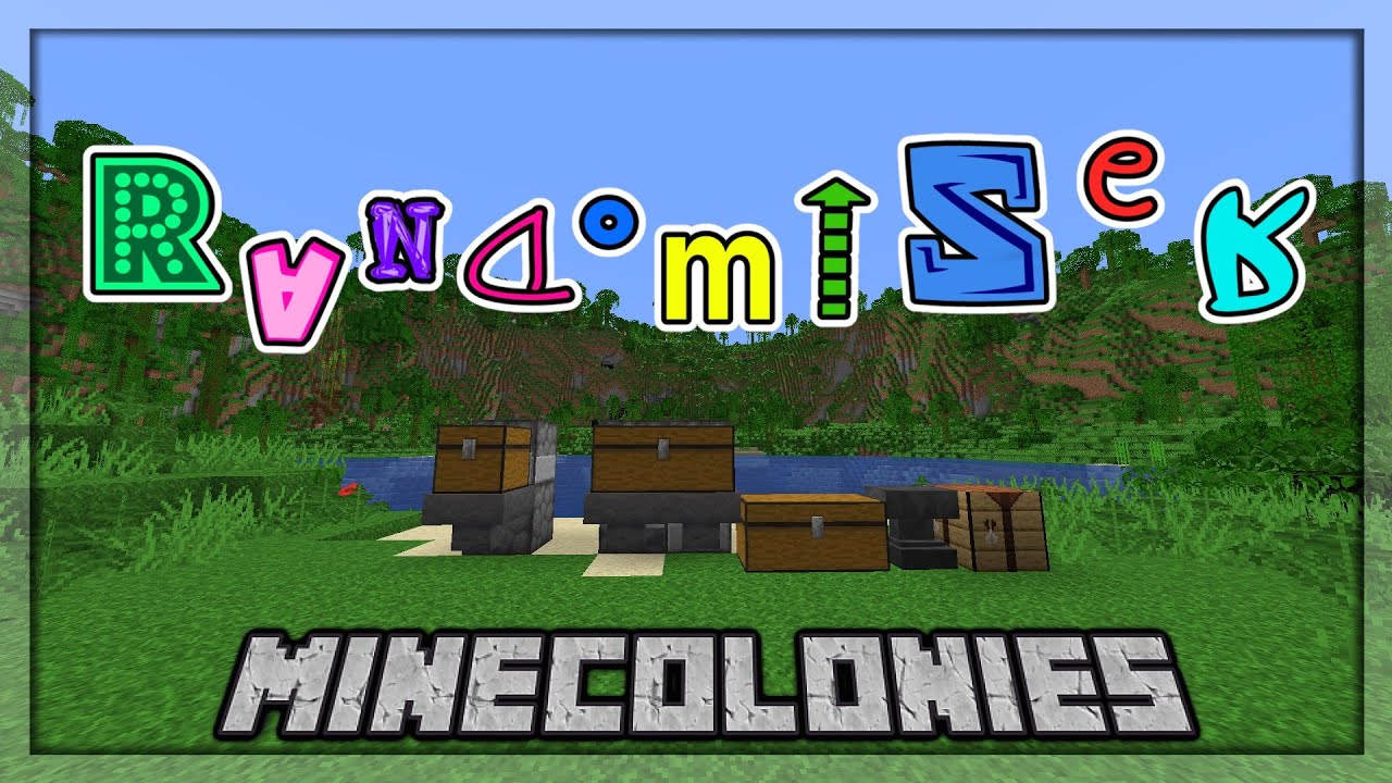 Minecraft MineColonies 1.18: RANDOMIZER | Ep.1 | THE BEST START