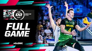 Serbia 🇷🇸 vs Brazil 🇧🇷 | Men | Full Game | FIBA 3x3 World Cup 2023