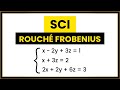 ⚠️ Teorema de Rouche Frobenius (Discutir y Resolver un Sistema de Ecuaciones Lineales) 02 😲