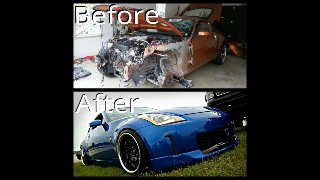 My 350z Rebuild - YouTube