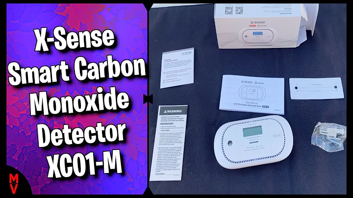 X-Sense Smart Carbon Monoxide Detector XC01-M Review || MumblesVideos Product Review