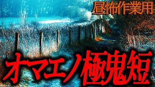 【オマエノ極鬼短】昼の作業用怖い話７３【睡眠用】