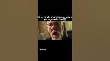 C Devs When Someone Mentions Garbage Collection 🚮 | #Shorts #codingmemes