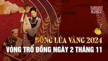 BÔNG LÚA VÀNG 2024 - Vòng Trổ Đồng ngày 02/11/2024 | Ca cổ cải lương - Full Show