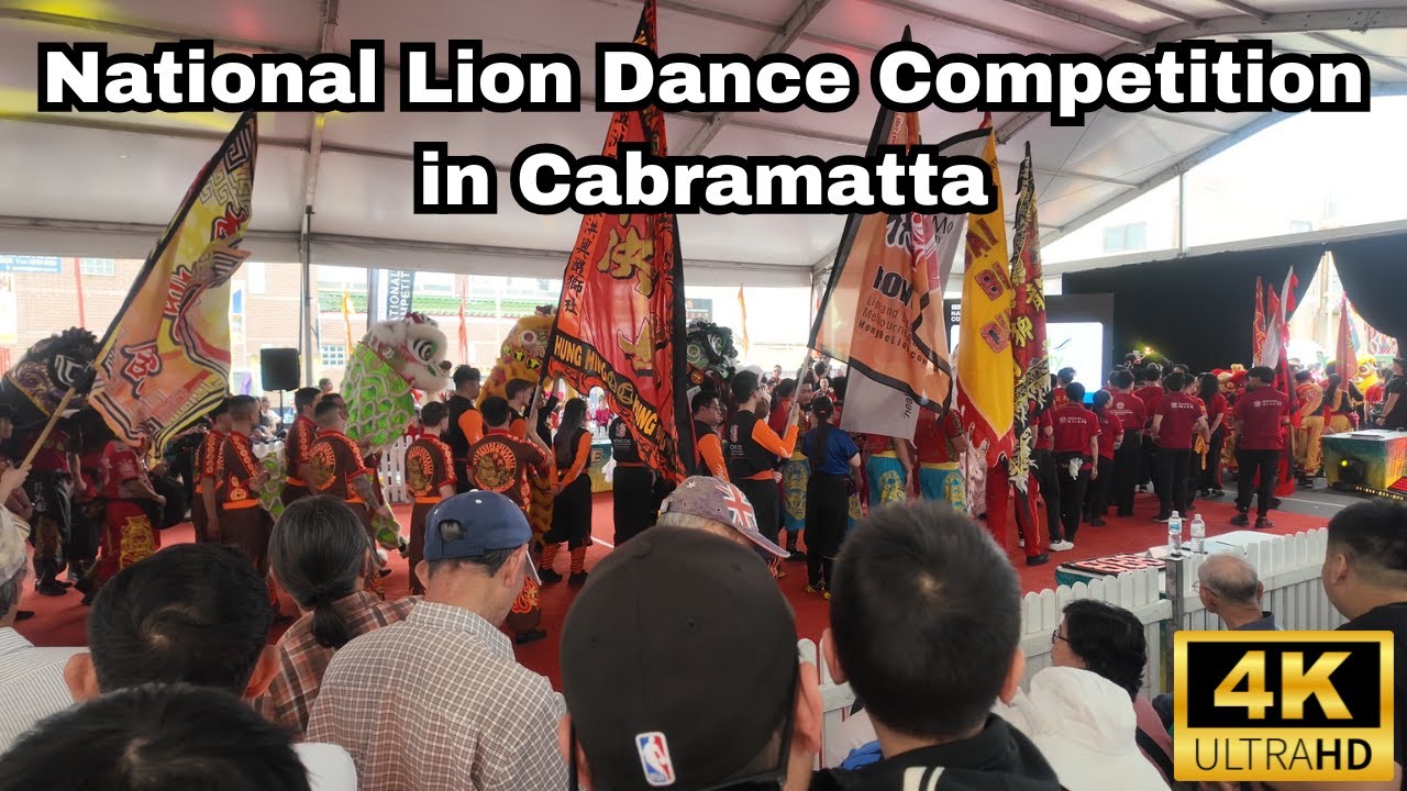 National Lion Dance Competition in Cabramatta 2025