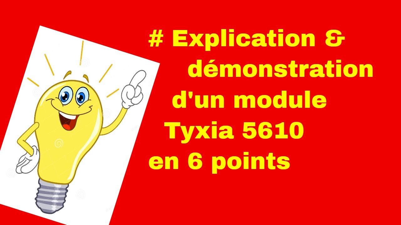 Tous savoir sur le module Tyxia 5610 de chez Delta Dore clairage on  off