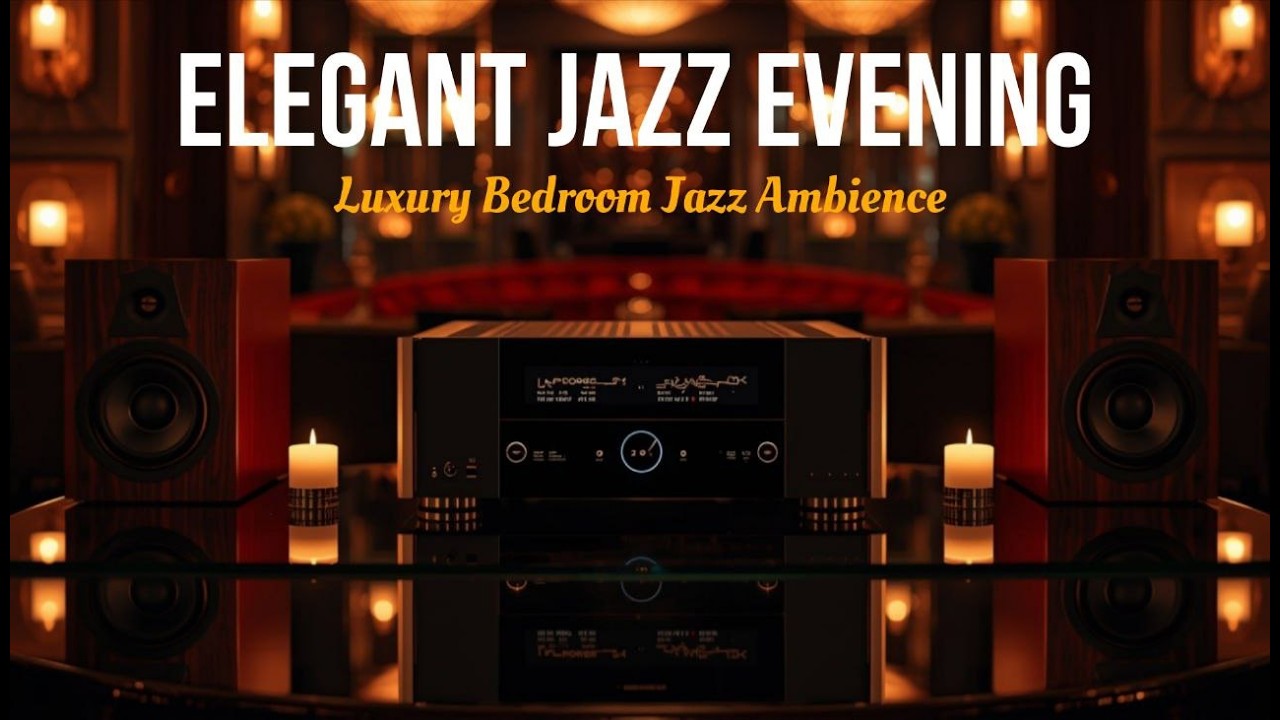 Elegant Jazz Evening in NYC  Luxury Bedroom Jazz Ambience
