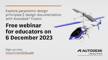 Autodesk Fusion webinar 2: Parametric design principles and design documentation