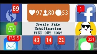 Fake Notifications app on Playstore screenshot 4