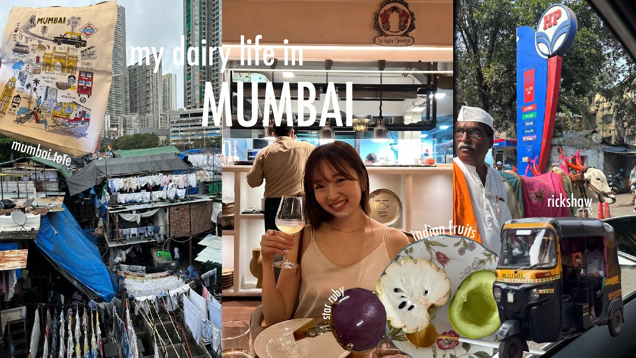 【India vlog】ムンバイ在住者の日常🇮🇳|おすすめレストラン/カフェ/チャイ作り/買い物