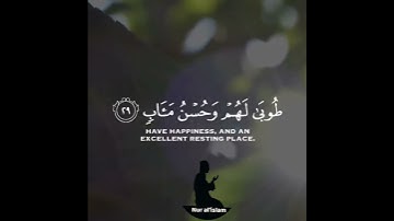 الذين آمنوا وتطمئن قلوبهم بذكر الله || سورة الرعد الآية 28_29 || حالات واتس اب دينيه عراقية 🎧