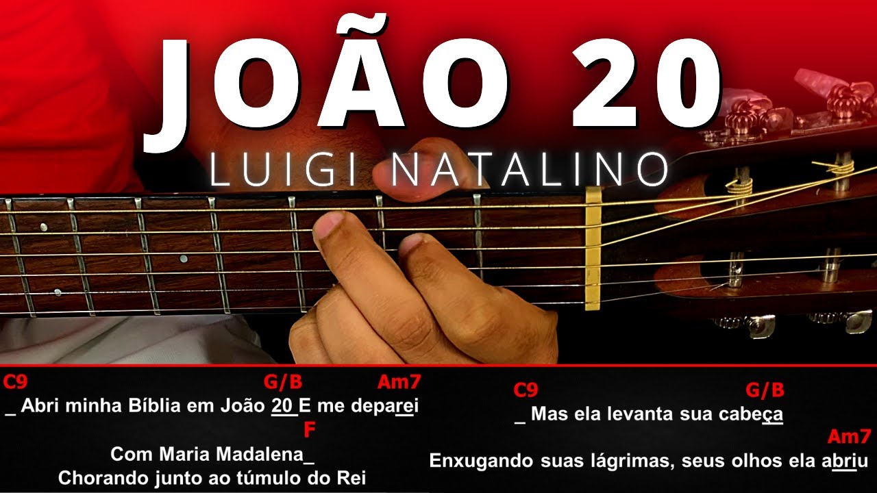ABRI MINHA BÍBLIA EM JOÃO 20 🎸 João 20 + Pra Sempre - Luigi Natalino ...