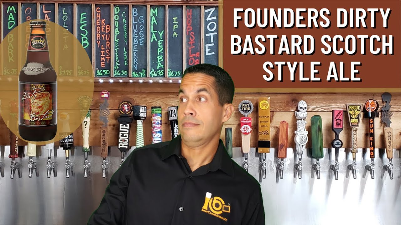 Founders Dirty Bastard Scotch Style Ale Beer Tasting & Pairing 🍺