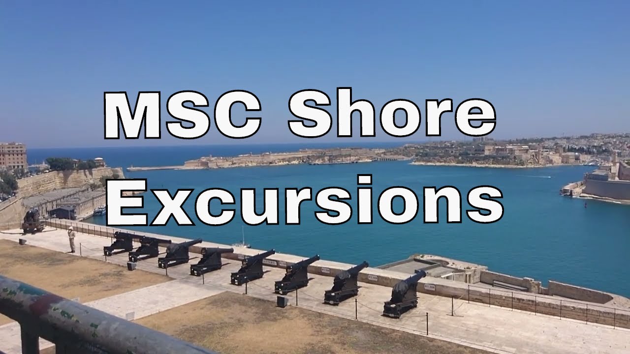 msc shore excursion policy