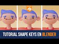 CREA EXPRESIONES FACIALES CON SHAPE KEYS EN BLENDER | Soger