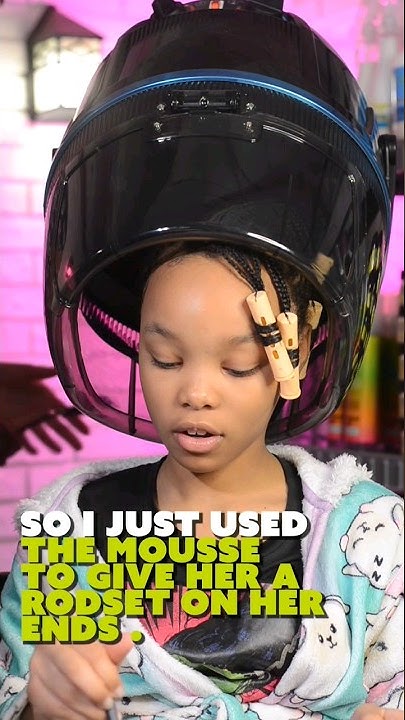  Styling my daughters month old mini braids, her reaction was 😍Mini ...