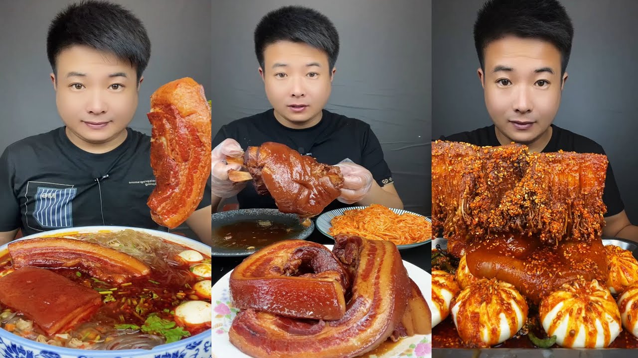 【ASMR】【MUKBANG】東坡肉 GIANT PORK BELLY | EATING SHOW | CHINESE MUKBANG | 食べ | 吃播 LOVE ASMR •JENNIE #226
