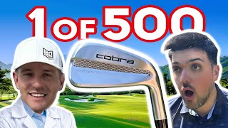 NEW Cobra LIMIT3D 3D Printed Irons - 1 Of 500 In The WORLD! Bryson Dechambeau WAS RIGHT!