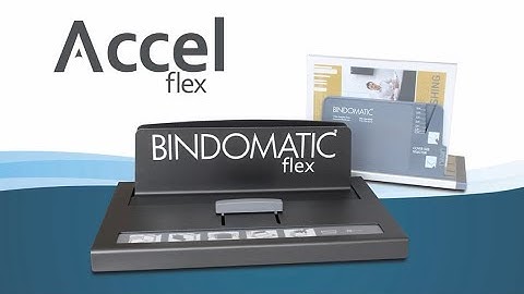 Coverbind Accel Flex Thermal Binding Machine | Binding101