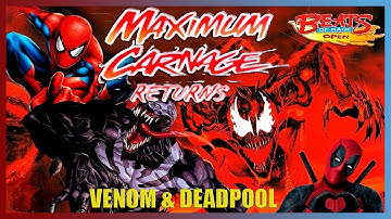 Maximum Carnage Returns V1.4 - Venom & Deadpool (Co-op) | OpenBOR | Longplay