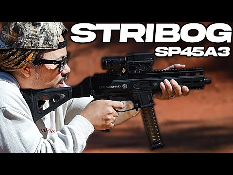 The Ump 45 At Home - Stribog Sp45a3 First Shots !