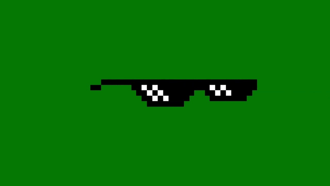 Игра зеленые очки. MLG очки. Очки ютуб. Пиксельные очки Мем. MLG очки без фона.
