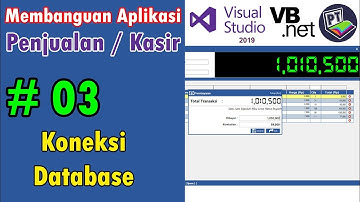 03 Aplikasi Penjualan VB.Net - Membuat Koneksi Database VB.Net Ke Database Access