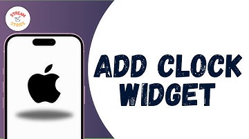 HOW TO ADD CLOCK WIDGET ON LOCK SCREEN ON IPHONE