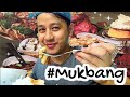 Korean shabu shabu  tteokbokki  korean style tuna sushi rolls  mukbang  easymichaeltv