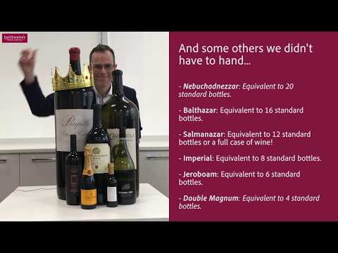 Wine Wisdom: Wine bottle sizes explained