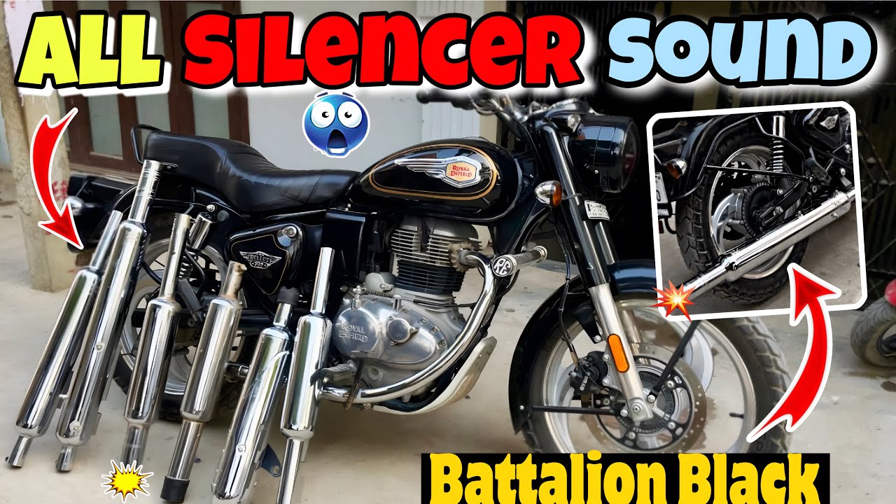 All Silencer Sound In Battalion Black💥🔥With C Bend💀