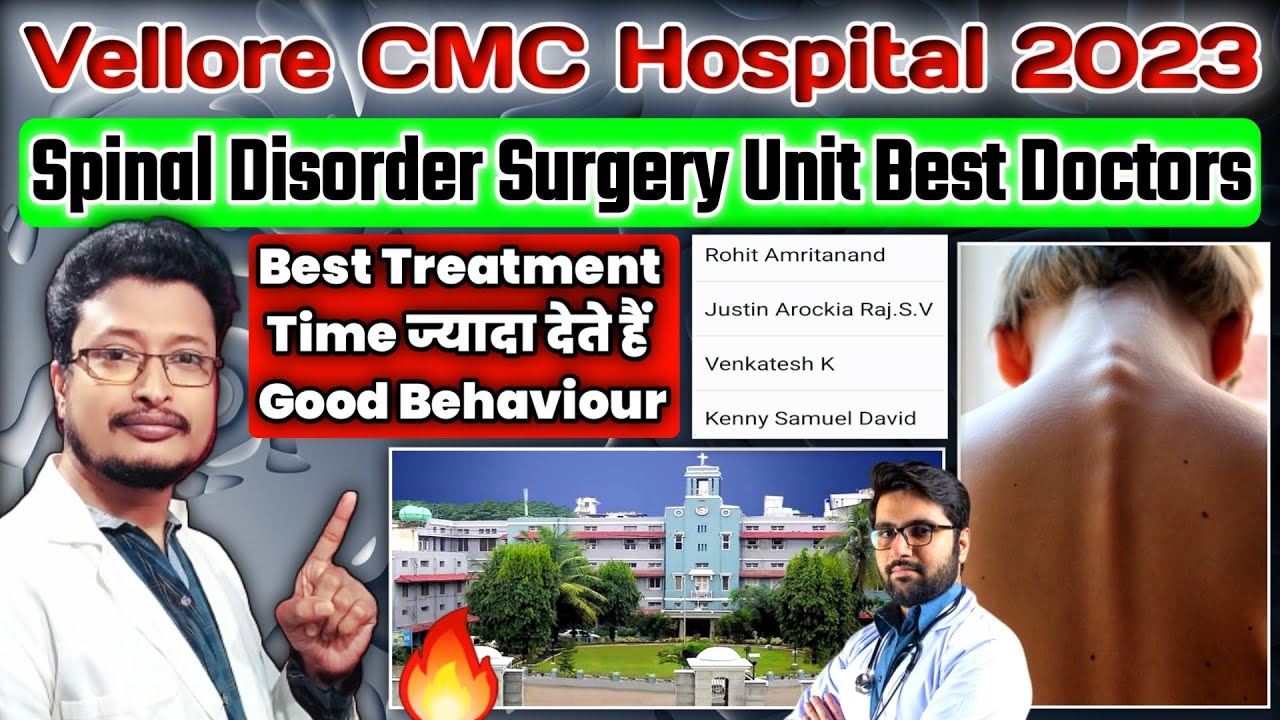 Vellore CMC Hospital Spinal Disorder Surgery Unit Best Doctors 2023 vellore-cmc-hospital-spinal-disorder-surgery-unit-best-doctors-2023