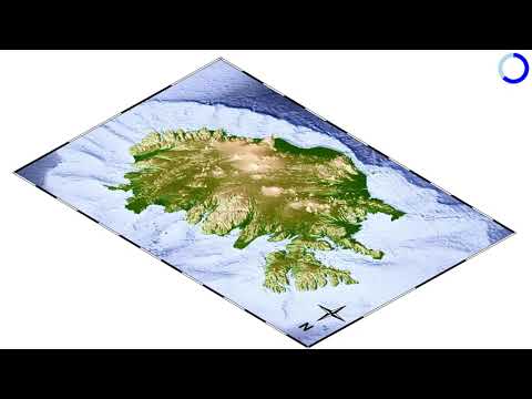 Simple animated MP4 of Iceland topo from different viewpoints