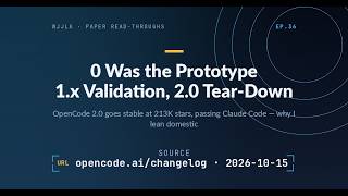 Details OpenCode 2.0 Goes Stable: 213K Stars, Passing Claude Code — and Why I'd Still Pick a Domestic Agent News