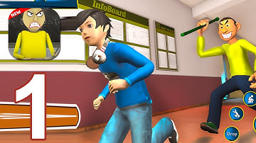 Baldi Scary Teacher Learning Math in Horror School - Gameplay Walkthrough Part 1 (Android,iOS)