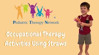 Occupational Therapy Activities Using Straws screenshot 3