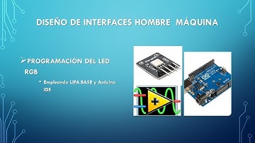 Programación del LED RGB por medio de Arduino y Labview