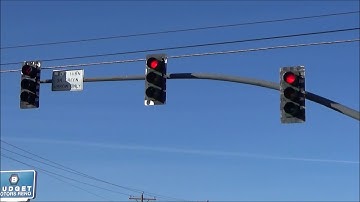 A1 and Econolite Button-back Traffic Lights