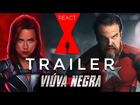 VIÚVA NEGRA (Black Widow, 2020) TRAILER React