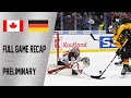 Canada vs Germany Full Game Highlights | December 30, WJC 2020