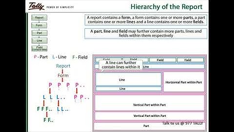 Introduction to Tally Definition Language - TDL