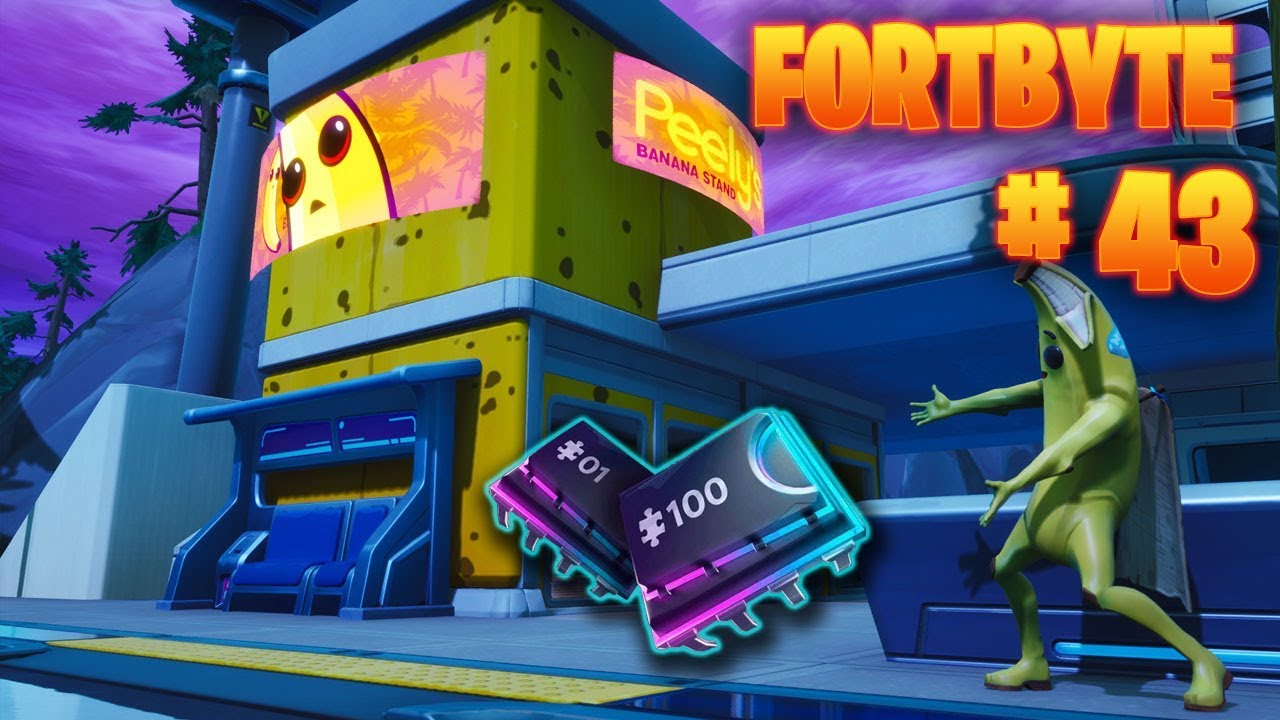 FORTNITE FORTBYTE #43 LOCATION