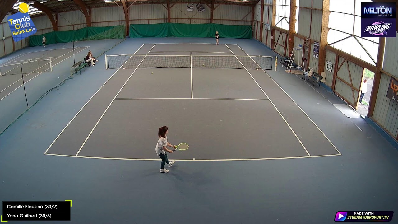 Court 3 : Camille Flausino (30/2) 🆚 Yona Guilbert (30/3)