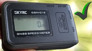 SkyRc GSM-015 gps speed meter. screenshot 5